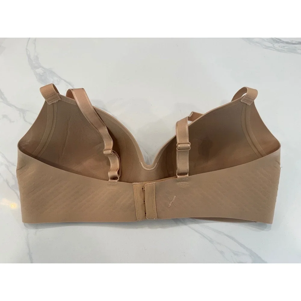 Knix WingWoman Contour Bra Wireless Size 40C Beige Women's